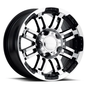 Vision Wheel HD – 375 WARRIOR – Black – 13″x4.5″ 0mm – Summer Wheels – 375VT3465GBMF0